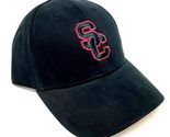 MVP USC Trojans SC Logo Solid Black Curved Bill Adjustable Hat - $17.59+