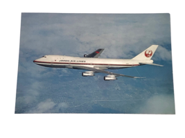 Vintage 1969 Japan Air Lines B-747 The Garden Jet Postcard printed in Ja... - $4.84