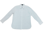 THEORY Womens Shirt Long Sleeve Gatsby Menswear Classic White Size L I12... - £71.23 GBP