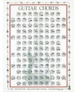 walrus productions Mini Guitar Chord Chart Poster - Laminated Chord...  - $191.49 MXN
