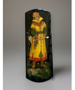 Russian Lacquer Box The Tsarevna Frog / The Frog Princess Hand Painted S... - $1,451.08 MXN