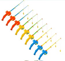 9 Pack Magnetic Fishing Toy Pole Magnet Fishing Rods Fishing Bath Toy Game - $165.99 MXN