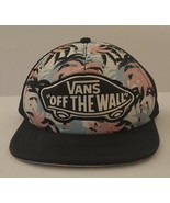 Vans Off The Wall Palm Tree Snapback Hat Mesh Back - £9.83 GBP