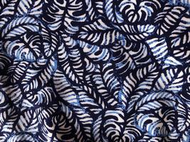 NWT Ladies TOMMY BAHAMA Navy Marbled Palm Short Sleeve Golf Shirt Polo M L XL image 2