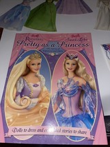 ￼Barbie as Rapunzel Barbie of Swan Lake Ken &amp; Barbie Paper Dolls and Clo... - £31.60 GBP