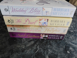 Barbara Metzger lot of 4 Regency historical Romance Paperbacks - £6.37 GBP