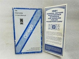 OLDS OMEGA     1981 Owners Manual 14881 - £13.21 GBP