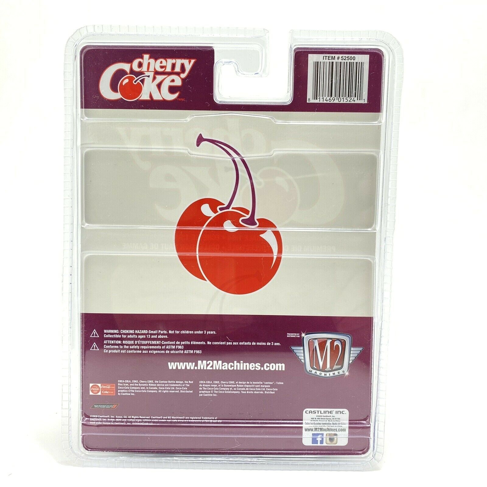 M2 Machines 1957 CHERRY COKE DODGE CUSTOM ROYAL LANCER SUPER D500 Chase 1/750 Item image 2