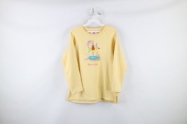 Vintage 90s Streetwear Womens Small Distressed Make A Splash Beach Sweat... - $549.74 MXN