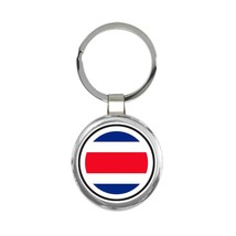Costa Rica : Gift Keychain Flag Never Underestimate The Power Rican Expat Countr - £6.27 GBP