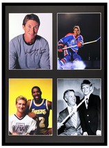 Wayne Gretzky Signed Framed 18x24 Photo Display AW Gordie Howe Magic Johnson - £317.51 GBP