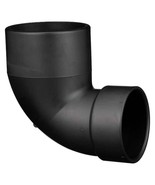 Charlotte Pipe 4 in. x 3 in. ABS DWV Spigot x Hub Closet Bend Black ABS0... - $25.25 CAD
