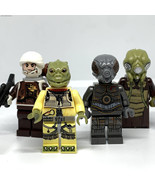 Star Wars Bounty Hunter Bossk Zuckuss 4-Lom Dengar Toy Minifigure US Seller - $647.09 MXN