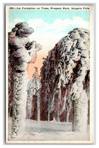 Ice Formation on Trees Niagara Falls New York NY UNP WB Postcard S6 - £2.93 GBP