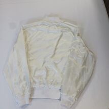 Vintage The Knit Shirt Exchange McCloud Realtors Embroidered Mens L White Jacket image 2