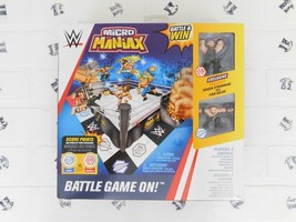 Miccro Maniax Battle Game On! Wrestling Indoor Game Based on WWE - £22.15 GBP