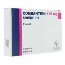 COMBANTRIN 125mg - 6 tablets - $352.04 MXN