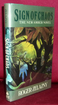 Roger Zelazny SIGN OF CHAOS First edition 1987 Amber Novel Number Eight F/F dj - £13.44 GBP