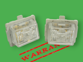 12-2014 mercedes w204 c250 с300 left right license plate lamp led bulb s... - $48.87