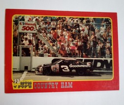 Dale Earnhardt Traks Mom &#39;n&#39; Pops Country Ham 1992 Set 2 Card 2 - £0.78 GBP