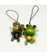 [Smile Bear &amp; Frog] Cell Phone /Camera/ Handbags Charm Strap - £7.71 GBP