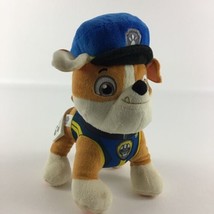 Paw Patrol Ultimate Rescue Police Rubble 8&quot; Plush Stuffed Animal Charact... - £11.64 GBP