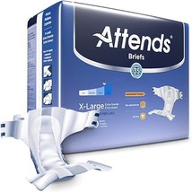 Attends Incontinence Brief XL Contoured DDA40 Heavy to Severe 20 Ct - $33.33 CAD
