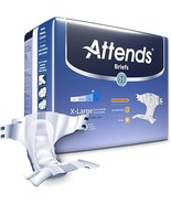 Attends Incontinence Brief XL Contoured DDA40 Heavy to Severe 20 Ct - $437.25 MXN
