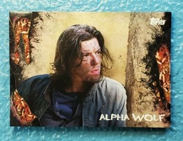 The Walking Dead Survival Box Alpha Wolf 09/10 Trading Card - Limited Edition - £36.72 GBP