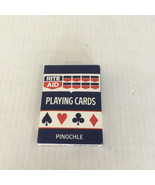 Vintage rite aid playing cards pinochle never opened box of game cards c... - €17,02 EUR