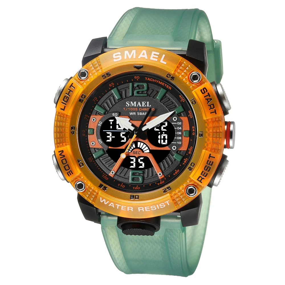 Brand Fashion Student Gift Sport Watch for Men Waterproof Youth Alarm Di... - £22.27 GBP