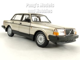 Volvo 240 GL 1/24 Scale Diecast Metal Model by Welly - Gold - £22.19 GBP