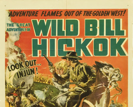 The Great Adventures Of Wild Bill Hickok, 15 Chapter Serial, - £15.97 GBP