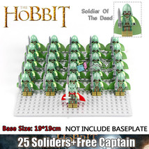 26pcs/set King and Army of the Dead The Lord of the Rings Minifigures Toys - £33.87 GBP