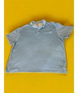 Van Heusen Air Flex Shirt Mens XXL Emerald Green Striped Polo Golf Pocke... - $264.53 MXN