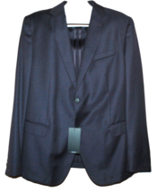Boss Hugo Boss Navy  Men&#39;s Wool Jacket Blazer Size US 48R EU 58 - $252.09