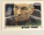 Star Trek Nemesis Trading Card #57 Patrick Stewart - £1.55 GBP