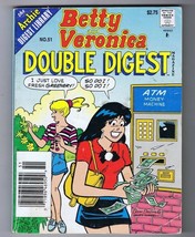 Betty and Veronica Double Digest #51 ORIGINAL Vintage 1995 Archie Comics GGA - £15.68 GBP