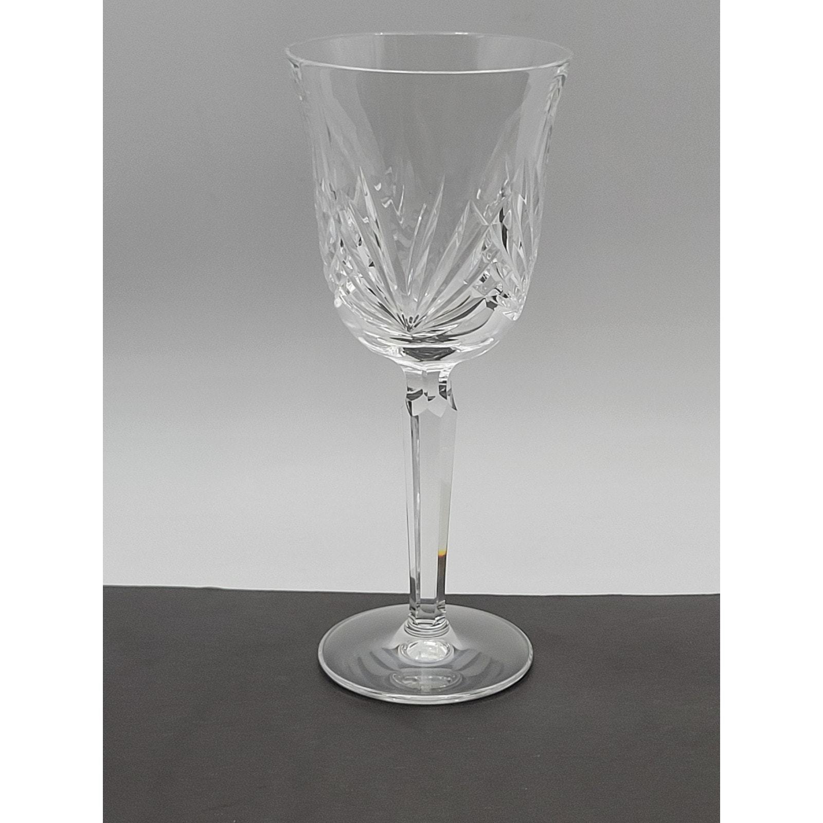 Waterford Crystal Leana Wine Glass 7 3/4" Retired Vtg Discontinued Item image 3