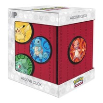 Ultra Pro Nintendo Pokemon Kanto Region Alcove Click Deck Box 4 Magnetic... - $49.95