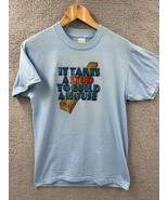Vintage T Shirt It Takes A Stud To Build A House Made In USA Single Stit... - $22.00