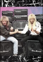Night Ranger Brad Gillis &amp; Jeff Watson 1989 Mesa Boogie Guitar Amp advertisement - £3.38 GBP