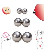 2 Pair Magnetic Nipple Clitoris Labia Clamps  Sex Toy 9mm Large BDSM Bon... - $25.45 CAD