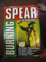 Burning Spear Poster Tour &amp; The Burning Band - £209.05 GBP