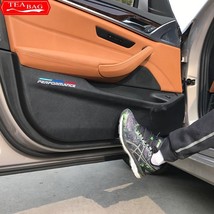 4PCS Car Door Anti-Kick Pad Leather Protection Film Stickers For  G20 G01 G30 G0 - £135.41 GBP