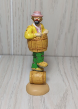 Emmett Kelly Jr Clown Figurine Vintage Flambro Collection resin figure used - $6.85
