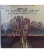 Beethoven: Fifth Symphony / Eighth Symphony [Record] Eugene Ormandy And ... - $18.22 CAD