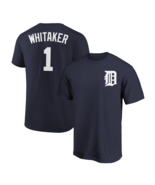 Lou Whitaker T-Shirt Detroit Tigers Player Name &amp; Number Soft Jersey Tee - $373.29 MXN