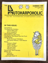 Autoharpoholic Quarterly Magazine Summer 1990 Betty Blackley Autoharp Vintage - $19.79