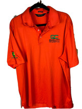 Polo Ralph Lauren Mens XL Orange Polo Golf Shirt John Deere &amp; Quality Im... - £17.68 GBP